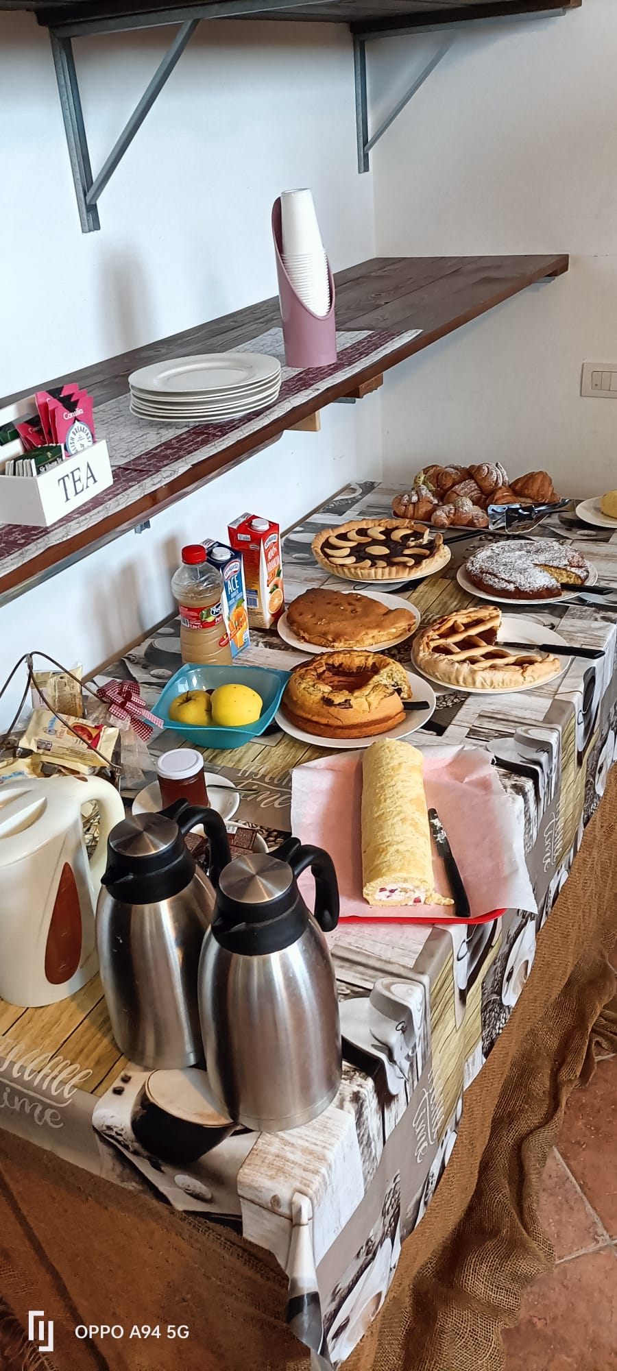 Colazione fatta a mano